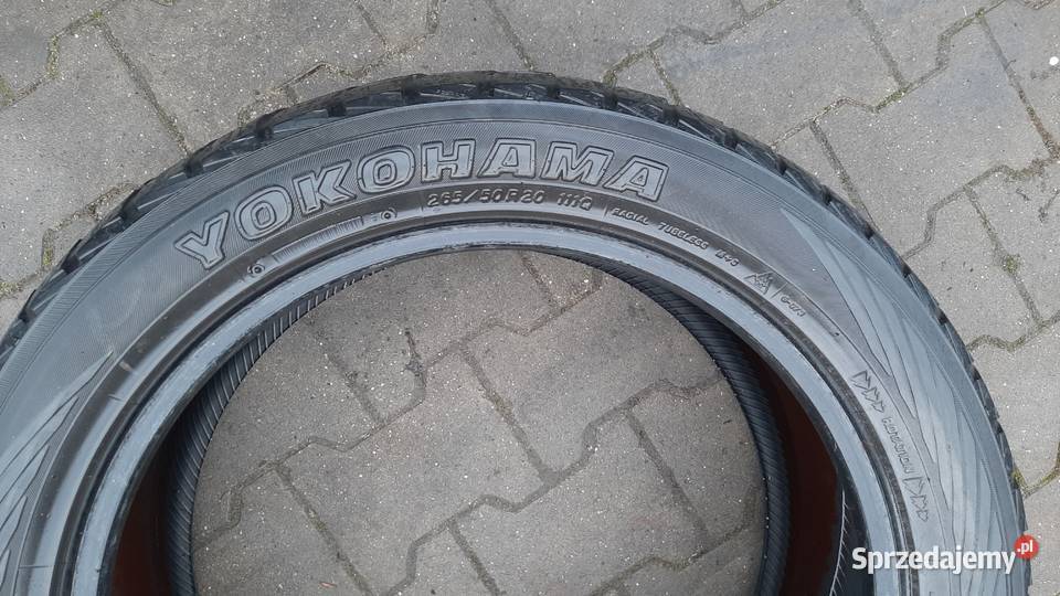 OPONA ZIMOWA YOKOHAMA GEOLANDAR ITS 26550 R20 Nowy Tomyśl