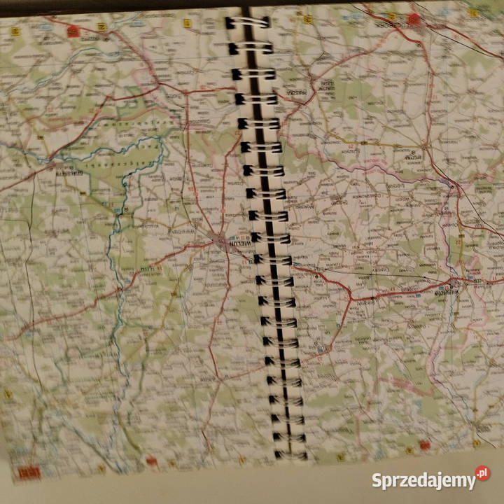 Atlas samochodowy Mapy Polska i Europa Mapy i przewodniki Warszawa