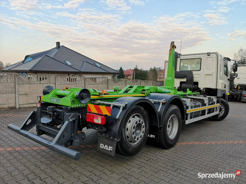 DAF CF 85410 ATE Hakowiec 6x2 Skibicki 250 z świętokrzyskie Daleszyce