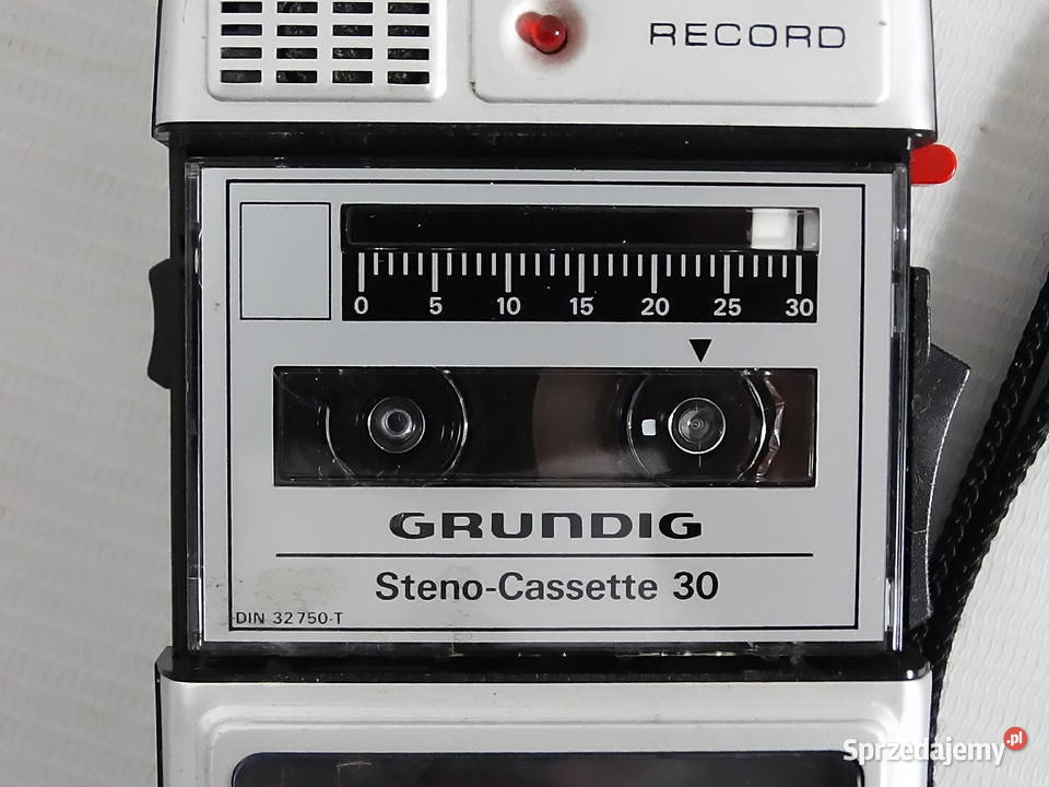 Uszkodzony Dyktafon Grundig Stenorette 2050 Na