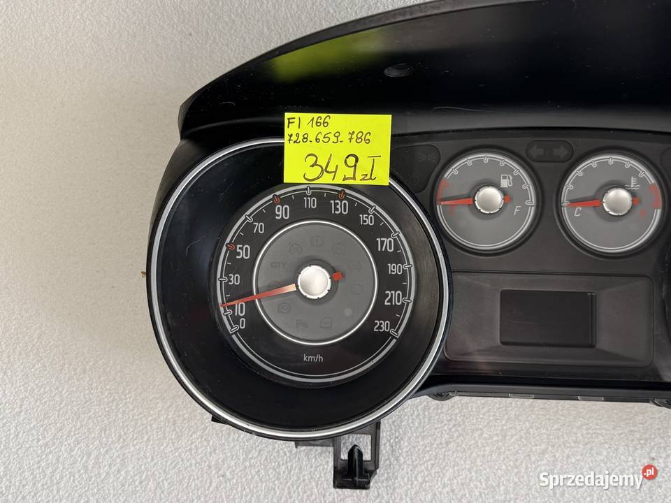LICZNIK ZEGARY PRĘDKOŚCIOMIERZ FIAT GRANDE PUNTO