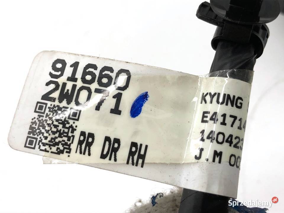 WIĄZKA DRZWI TYŁ PRAWY HYUNDAI SANTA FE III sprzedam