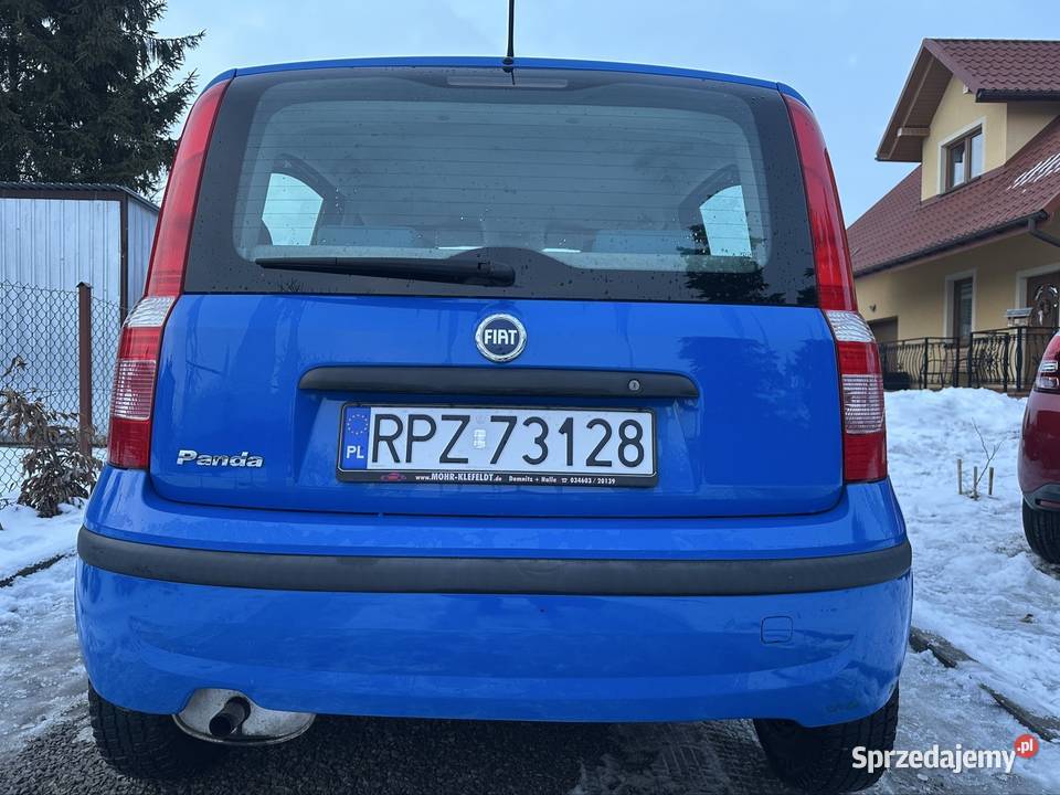 Fiat Panda II 12 MPi 69 59000 2007 z Niemiec Przeworsk