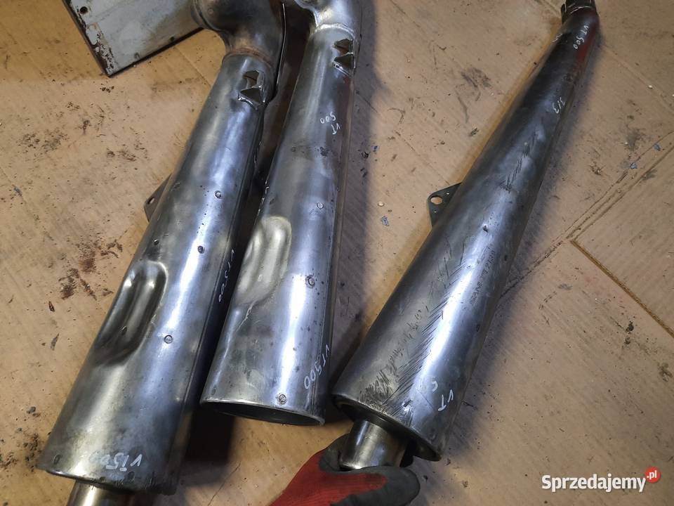 Honda VT 500 Shadow tłumik wydech komin tłumiki Układ wydechowy Jelenia Góra
