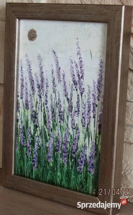 Lawenda Malarstwo Bychawka Trzecia