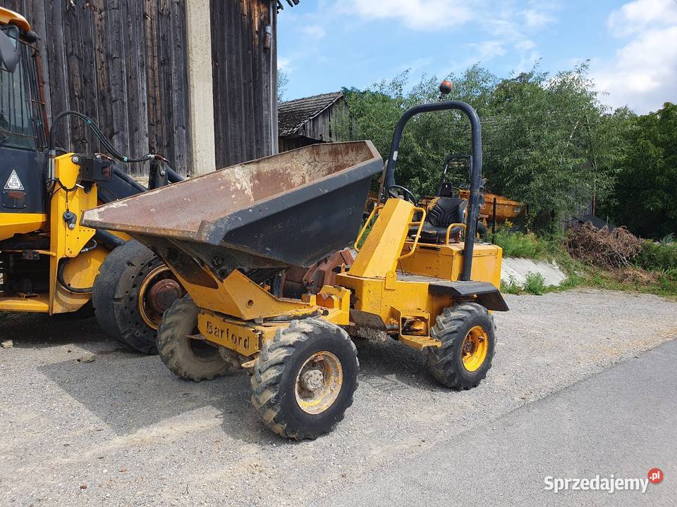 Wozidło obrotowe Barford 3t Benford Terex Wozidła małopolskie Lanckorona