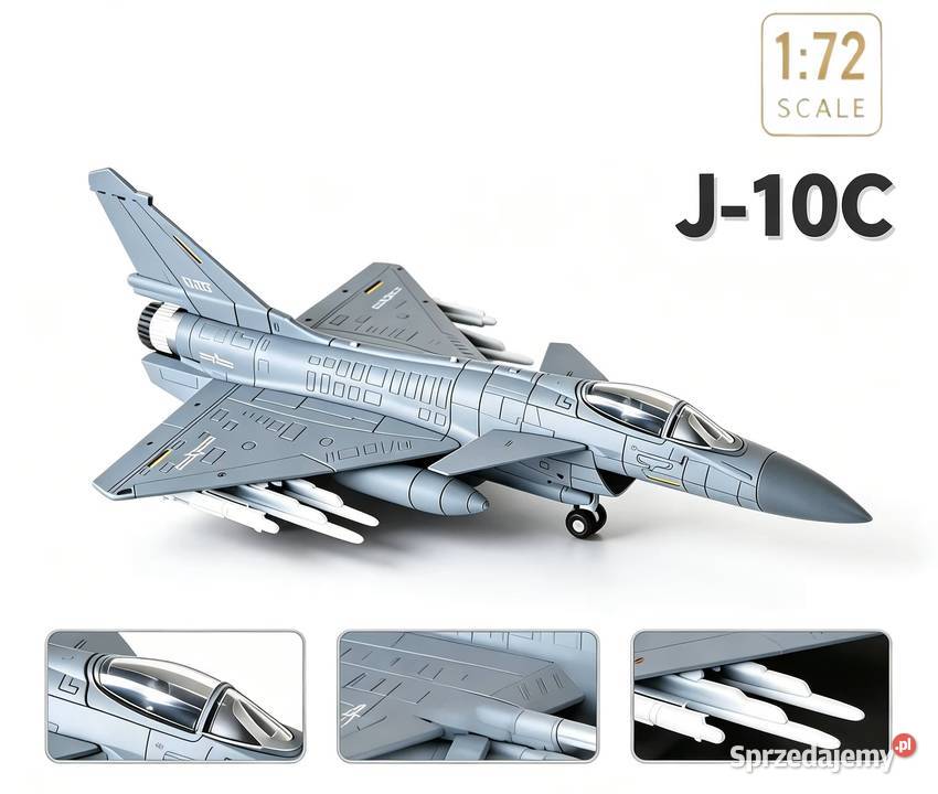 Samolot Chengdu J10C Diecast Skala 172 sprzedam