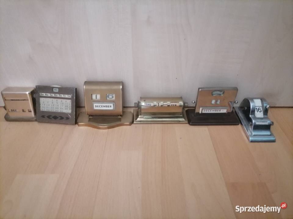 Stary kalendarz wieczny z lat 30 tych Art Deco Kraków