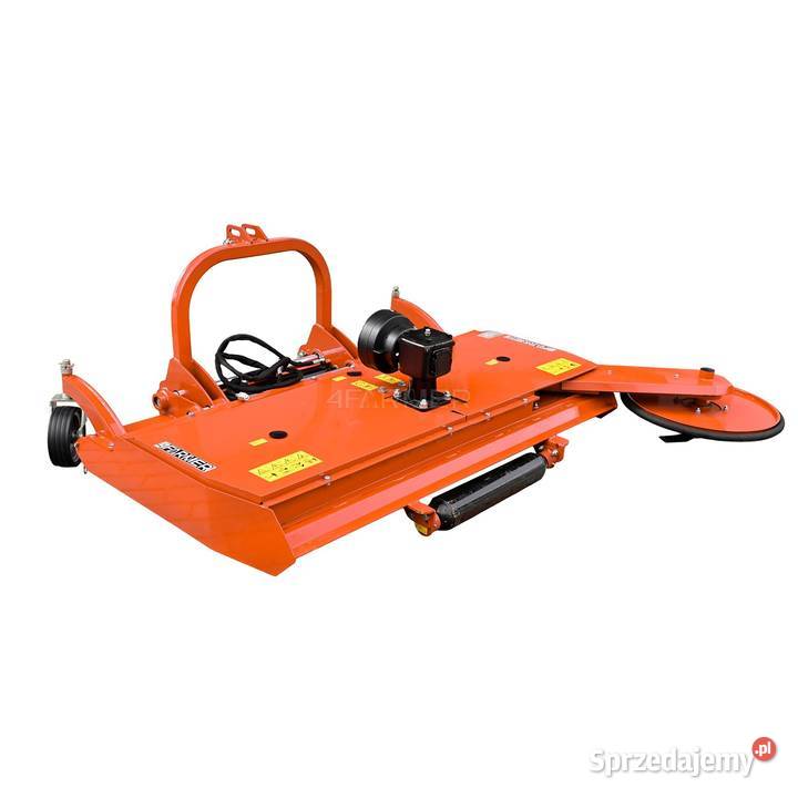 Kosiarka sadaownicza z bocznym ramieniem Tajęcina