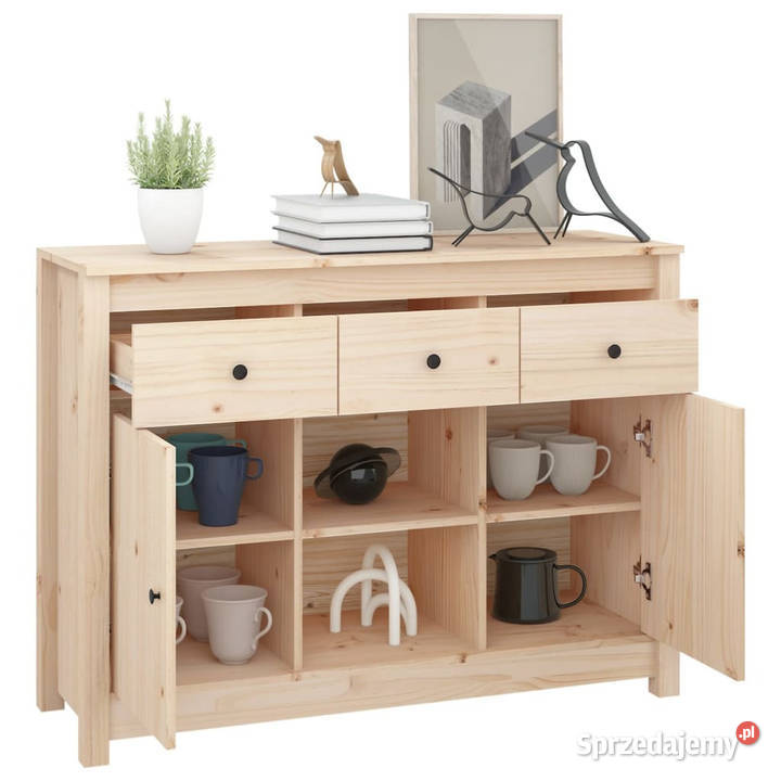Szafka 100x35x745 lite drewno sosnowe WM814549 Warszawa sprzedam