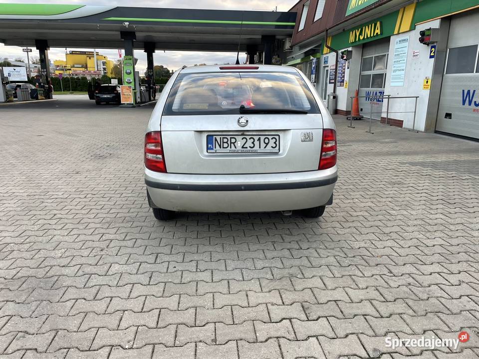 Skoda Fabia 12 Benzyna 2004 długie opłaty nieuszkodzony Nidzica sprzedam