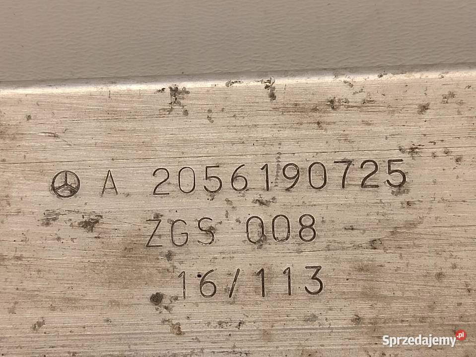 MERCEDES W205 BELKA ROZPÓRKA WSPORNIK
