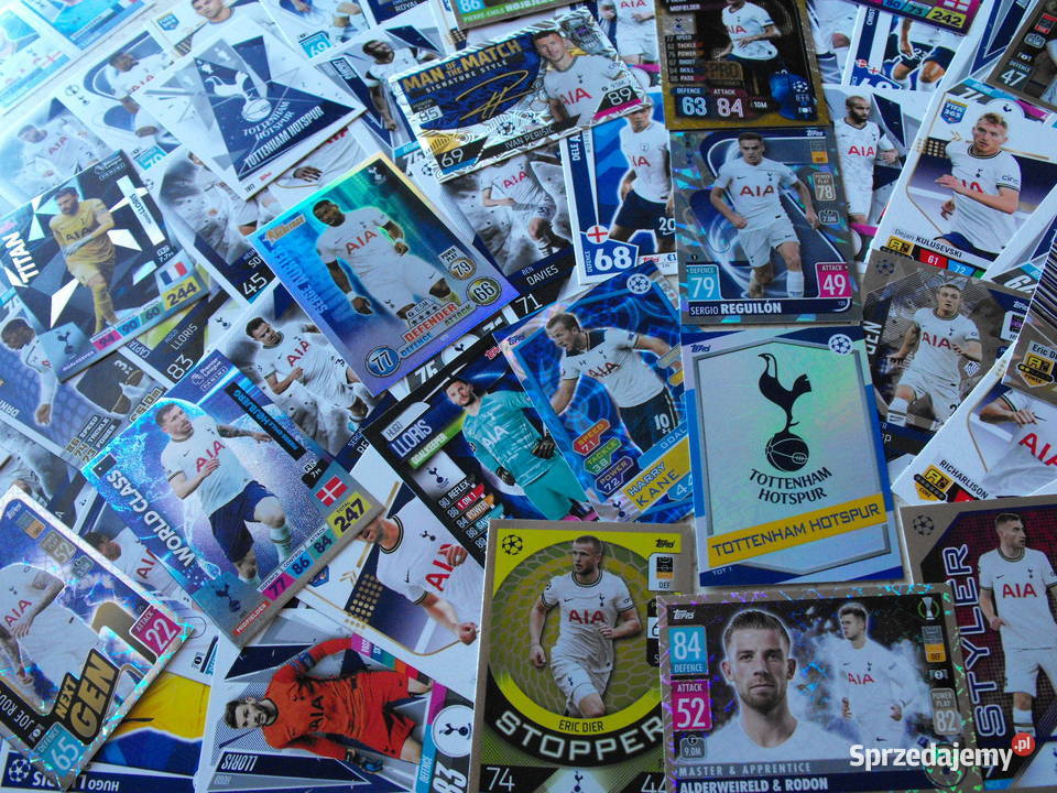TOTTENHAM HOTSPUR zestaw kart FIFA 365 PANINI i Dla Dziecka
