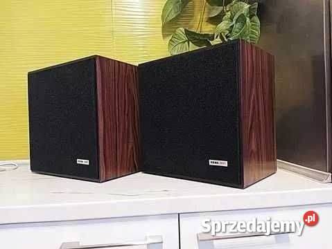 Amplituner z magnetofonem sprawneplus kolumny