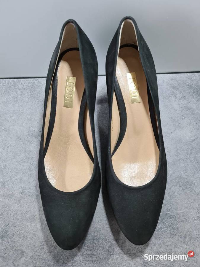 Skórzane czółenka marki Lodi Nowogard