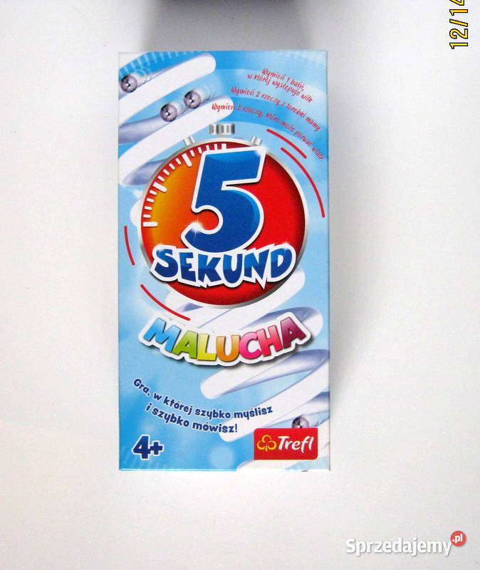Gra planszowa Trefl 5 Sekund Malucha Kraków sprzedam