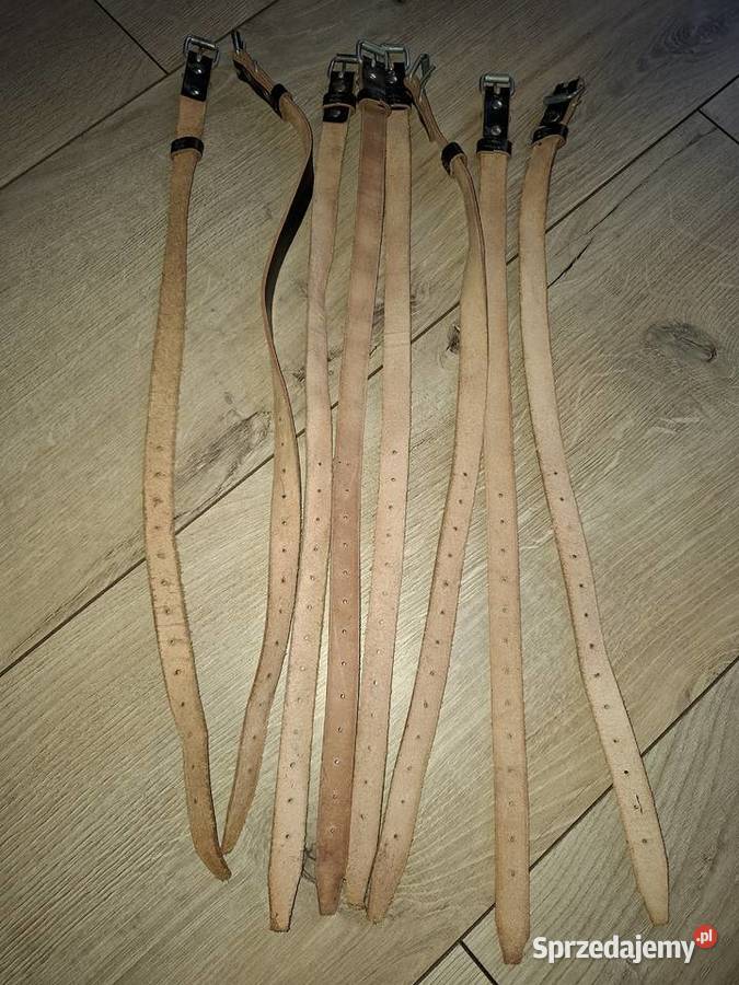 Troki Skórzane LWP Zestaw 8 sztuk czarne Kielce