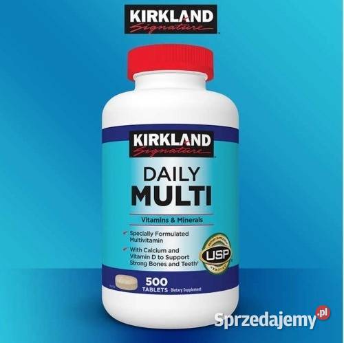 Kirkland Daily Multi 500 tab Witaminy Minerały podkarpackie Mielec