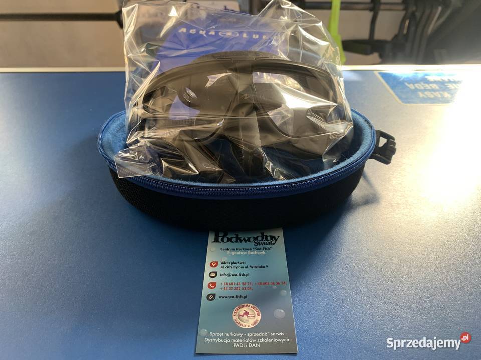 Maska nurkowa Sphera X Aqua Lung czarny silikon Bytom