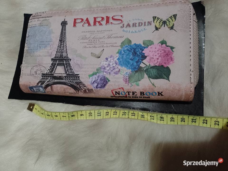 Paris Ekskluzywny duży portfel damski Top Kraków