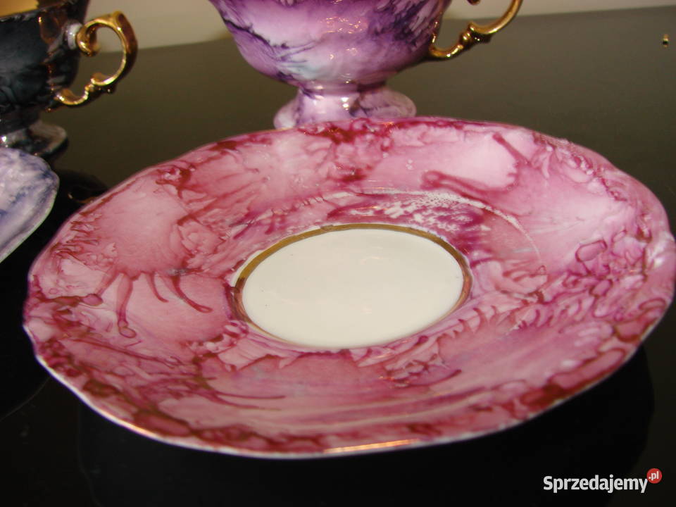 porcelana marmurek PRL Pruszcz Gdański