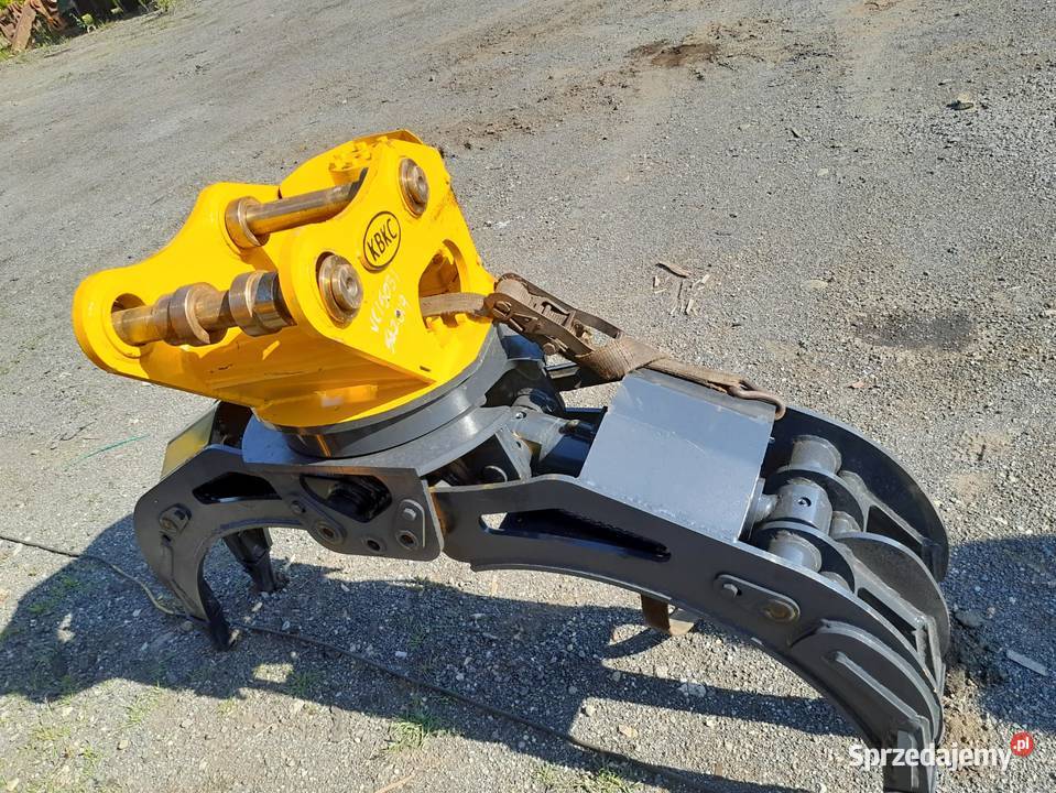 Chwytak hydrauliczny obrotowy sortujący Maków Podhalański