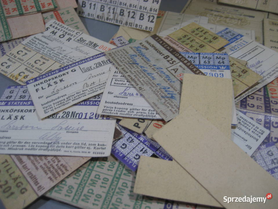 Szwedzkie Kartki na Zywnosc Warszawa