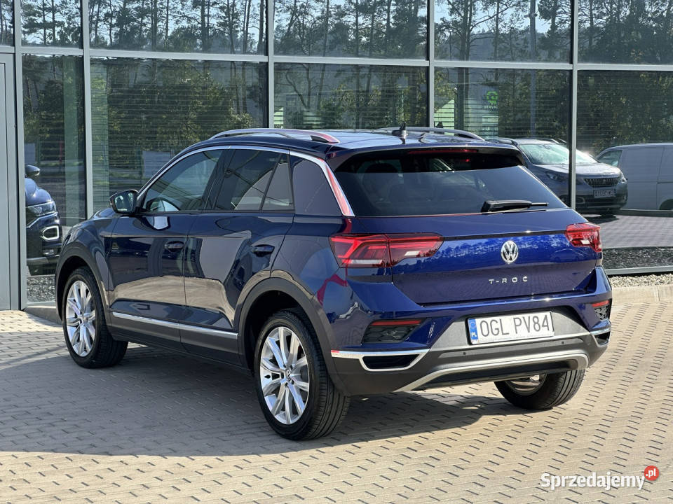 Volkswagen TRoc Salon 2 kplopon Kamera Navi Zarejestrowany w Polsce opolskie Kąty Opolskie