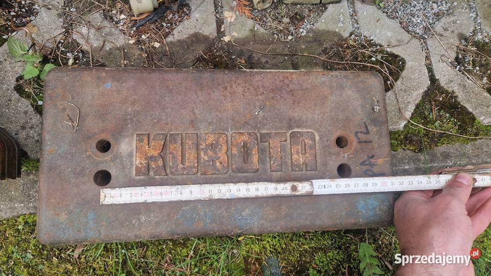 Kubota mitsubishi obciążniki do traktorka Opony rolnicze Wrocław