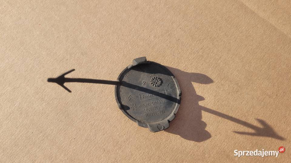 PEUGEOT 207 0609 ZAŚLEPKA HAKA ZDERZAKA PRZÓD Karoseria Ruda Śląska