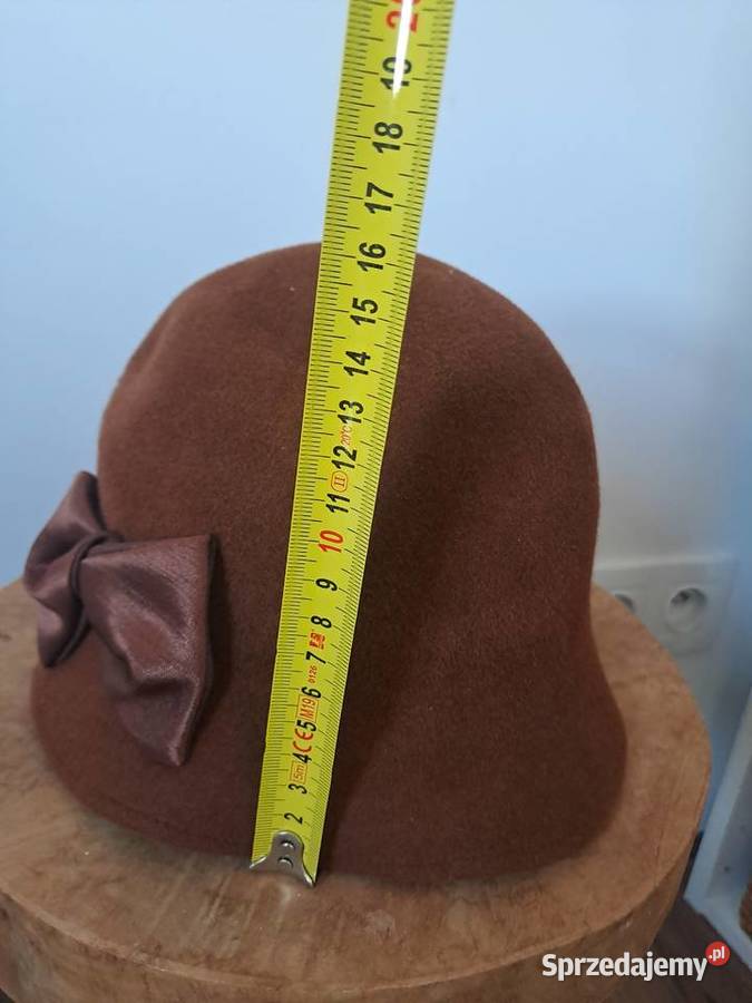 Kapelusik Kapelusz retro damski z szafy babci Warszawa