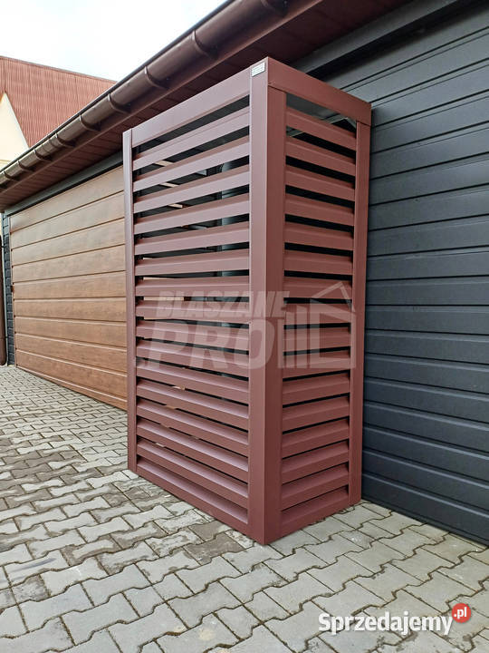 Osłona pompy ciepła 80x40x190 ciemny brąz GP318 Gryfice
