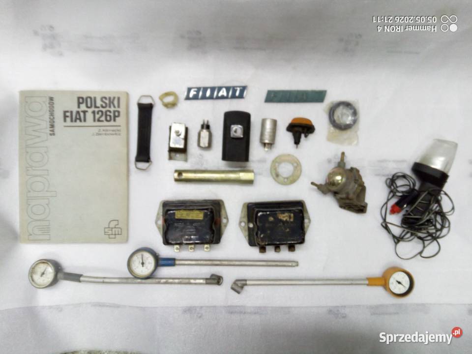 Fiat 126p Maluch FSM książka i części auto PRL podkarpackie Przemyśl sprzedam