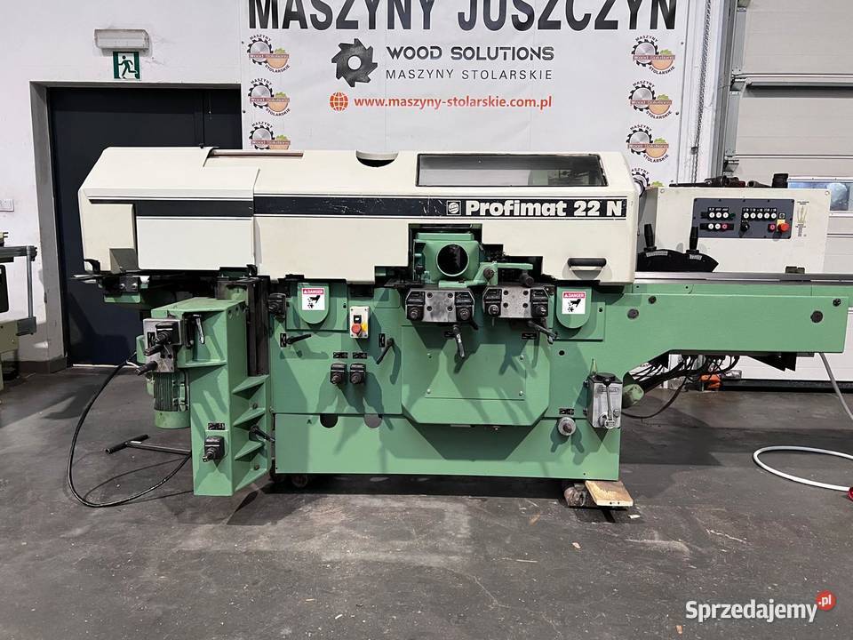 Strugarka czterostronna Weinig Profimat 22N Produkcja Juszczyn