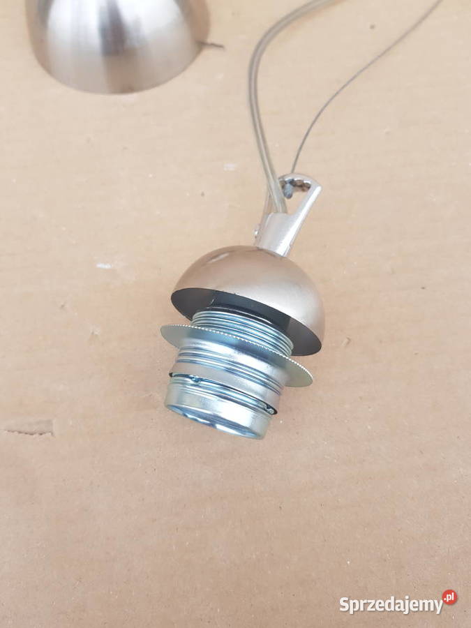 Zawieszenie do lampy na klosz abażur E27 STAL na