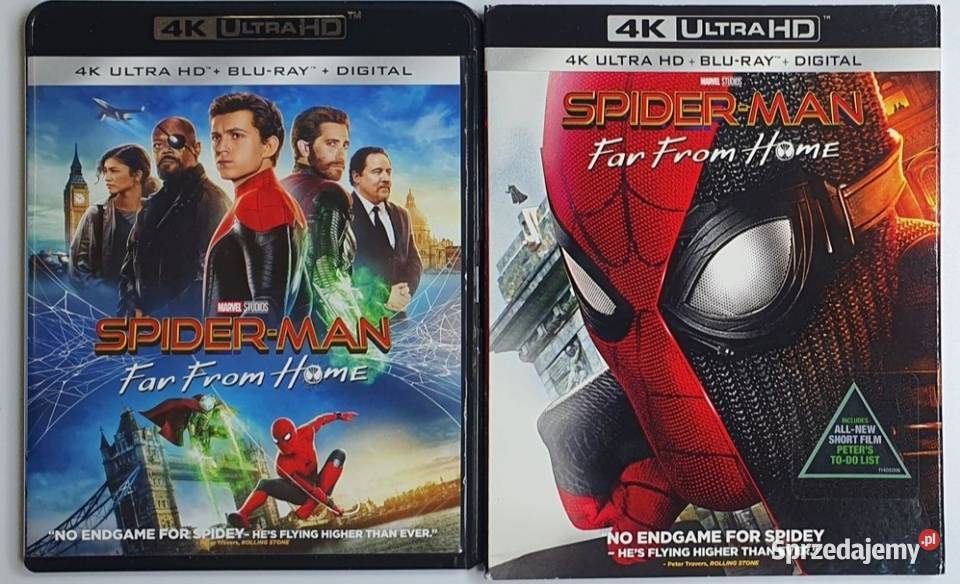 Spiderman Daleko domu 4K UHD BluRay Slipcase dub