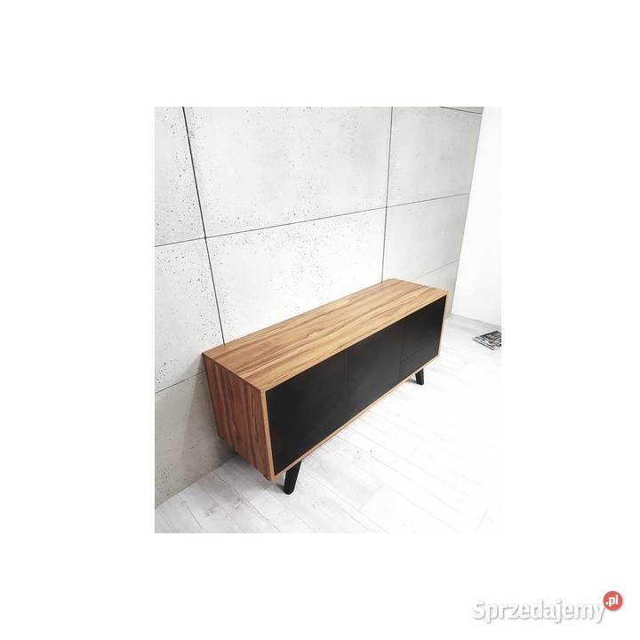 Nowoczesna Czarna Komoda BLACK WOODIE mazowieckie