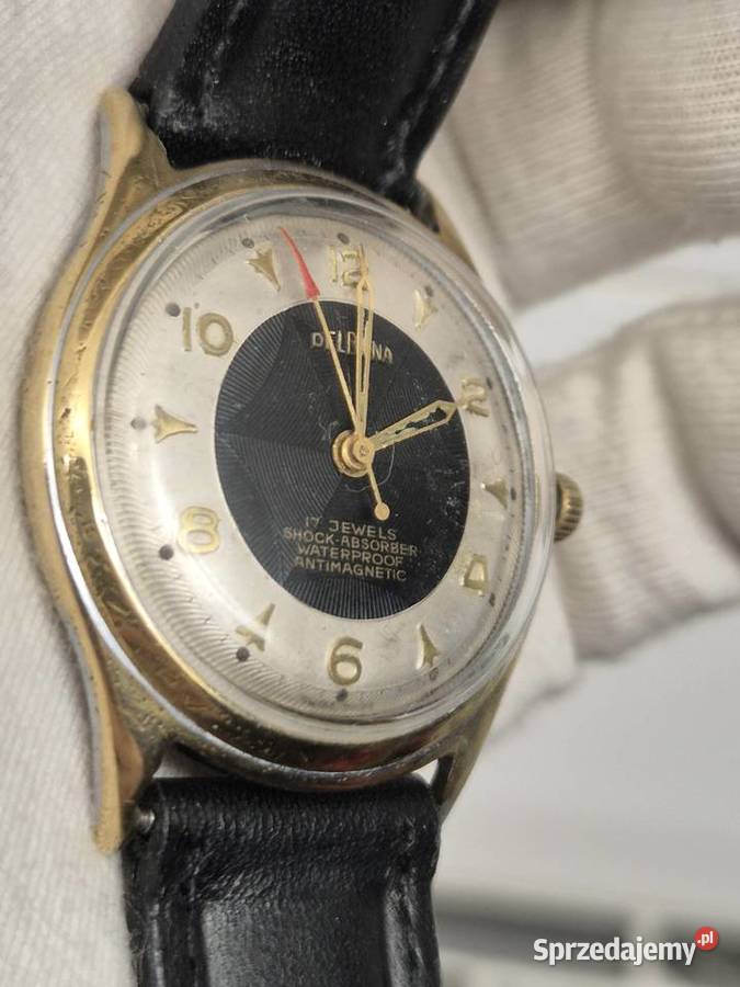 Zegarek Delbana vintage Swiss Chorzów