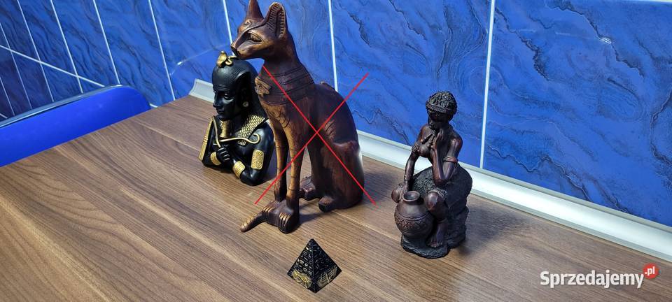 Pamiątki z Egiptu Kair bez figurki KOTA Sosnowiec sprzedam
