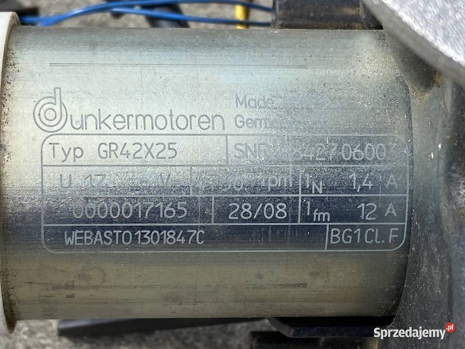 Komin Palnik Silnik Air Top 2000ST 1301847C lubuskie