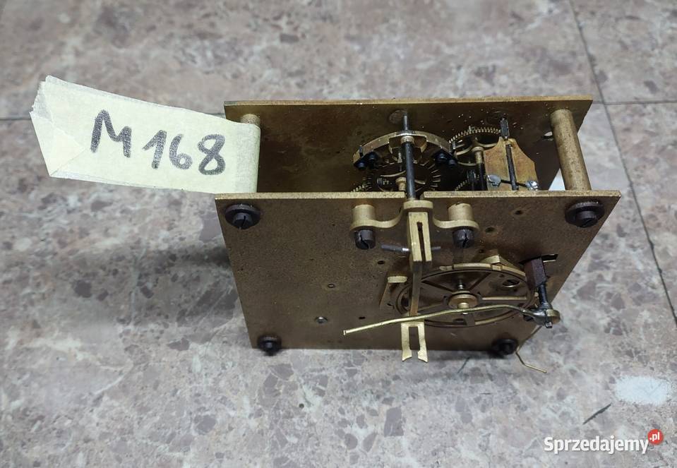 M168 Mechanizm starego zegara ściennego Carl pomorskie sprzedam