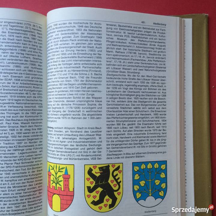 Lexikon Stdte und Wappen der DDR Szczecin sprzedam
