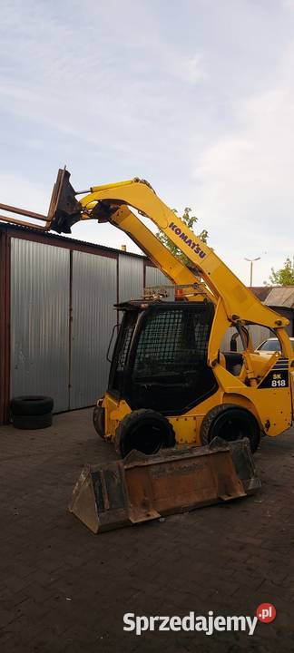 Komatsu sk 818 bob cat Szczecin
