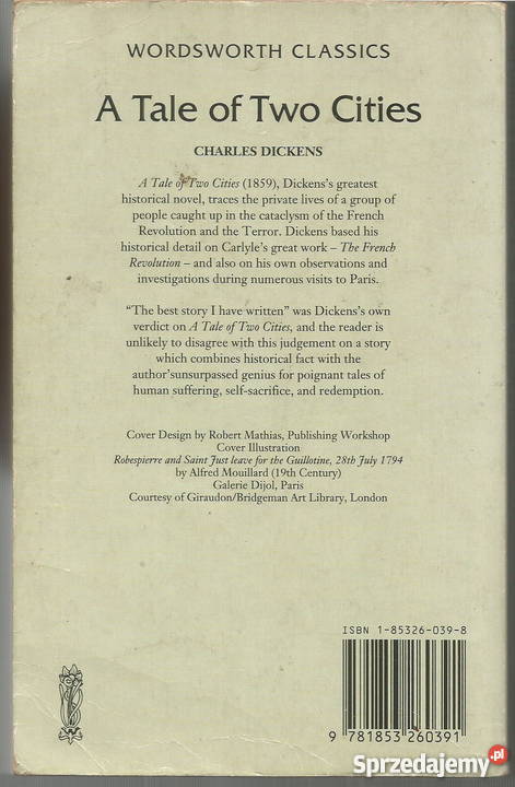 A Tale of Two Cities Charles Dickens Wordsworth Pacanów
