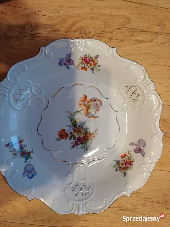 Wielka patera sygnowana KSteinmann 19191938 Lubań