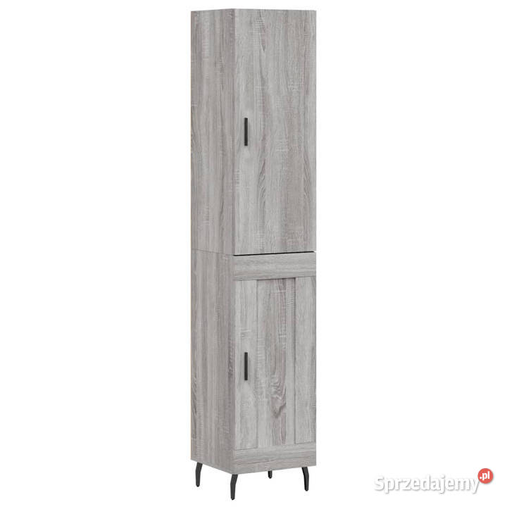 Wysoka szafka szary dąb sonoma 345x34x180 Pozostałe Warszawa sprzedam