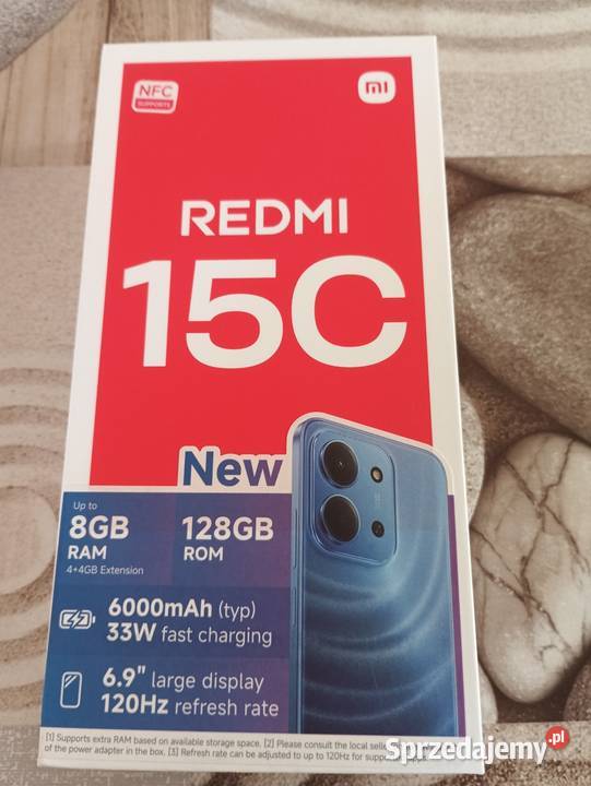 Redmi 15C Midnight Black sprzedam