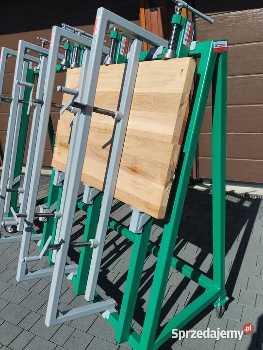 prasa stolarska L200 do klejenia blatów stopni Produkcja Trzebunia