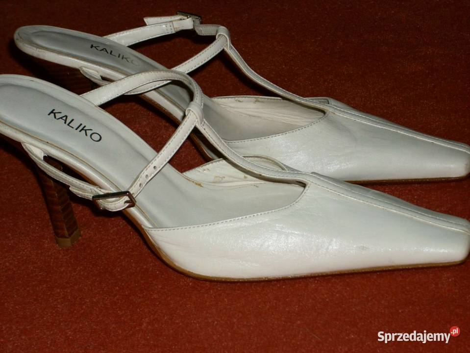 KALIKO Skórzane szpilki Nowe vintage Nowy Sącz