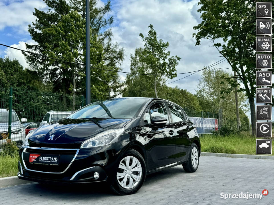 Peugeot 208 15 102 LED Nawigacja Kamera Czujniki VAT marża Mrągowo